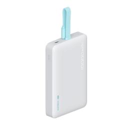 酷态科 CP132M 磁吸自带线 银滩白 10000mAh 移动电源
