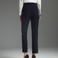 SCOFIELD女装翻领通勤收腰西装外套简约商务西服春秋季 藏青色（西裤） M 165