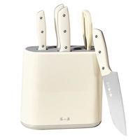 張小泉 张小泉皓影系列六件套菜刀切片刀水果刀斩骨刀剪刀 D300261