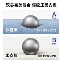 睡眠英雄（SleepHero）枕头 深睡枕PRO 护颈颈椎慢回弹记忆棉成人双芯枕头 高10cm 第1代深睡枕Pro【双芯释压】 单只