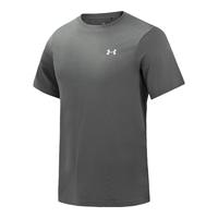 安德玛宽松短袖t恤男半袖户外运动圆领休闲外穿男运动上衣 鸽子灰 M