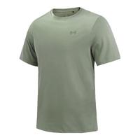 安德玛宽松短袖t恤男半袖户外运动圆领休闲外穿男运动上衣 豆蔻青 2XL