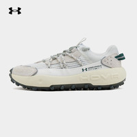 安德玛户外防滑减震越野跑步鞋男女同款通勤徒步透气耐磨运动跑鞋 棕色 40