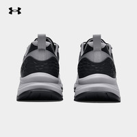 安德玛户外防滑减震越野跑鞋男通勤徒步登山透气耐磨跑步运动鞋 雾灰色 44