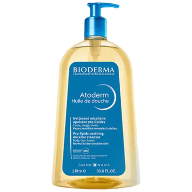 BIODERMA 贝德玛 赋妍滋养修护沐浴油 1L