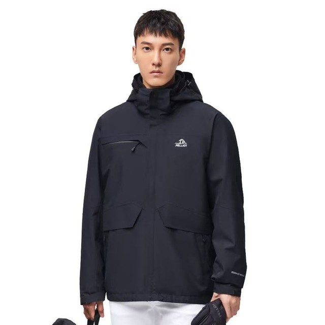伯希和 PELLIOT 经典户外三合一冲锋衣 双色任选  男女同款