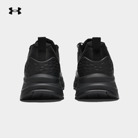 安德玛户外防滑减震越野跑鞋男通勤徒步登山透气耐磨跑步运动鞋 漫暮黑 41