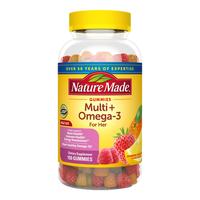 天维美 Omega-3 女士复合维生素软糖  每天两粒 150粒