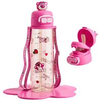 迪士尼（Disney）熊儿童水杯吸管杯小学生上学专用PPSU夏季水壶