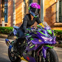 SCORPION EXO蝎子摩托车头盔EVA联名款男女四季机车全盔 初号机 M