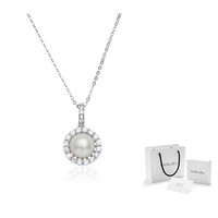 IDOKAWA 天然淡水珍珠项链 M PL2017WWW