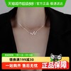 珍尚银 纯银项链女款2025新款高级感轻奢小众精致S925