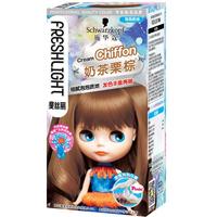 Schwarzkopf 施华蔻 斐丝丽泡泡染发乳 #奶茶栗棕 1盒