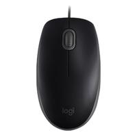 logitech 罗技 M110 有线鼠标 1000DPI 黑色