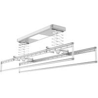 晾霸(L-Best) 晾霸电动小金刚X13遥控智能晾衣机家用晒衣架1.2米主机+4杆晾晒 照明+升降 整杆