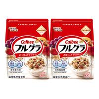 卡乐比 原味水果麦片600g*2进口非油炸 营养代餐早餐零食
