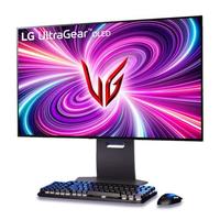 LG 乐金 32GS95UE 31.5英寸 OLED G-sync FreeSync 显示器（3840×2160、480Hz、98.5%DCI-P3、HDR400）