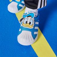 adidas 阿迪达斯 迪士尼联名系列经典软底舒适一脚蹬贝壳头耐磨学步鞋儿童休闲板鞋
