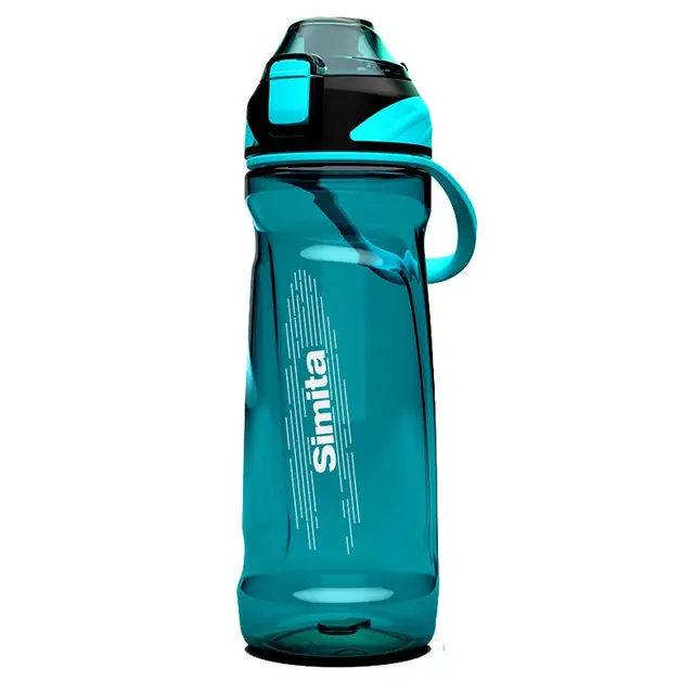 德国施密特simita运动水杯塑料杯壶男女士学生儿童Tritan材质户外便携商务健身泡茶饮料杯 橙色