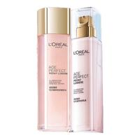 L'OREAL PARIS 巴黎欧莱雅 金致臻颜牡丹奢养粉妍护肤套装 (精萃水130ml+乳液110ml)