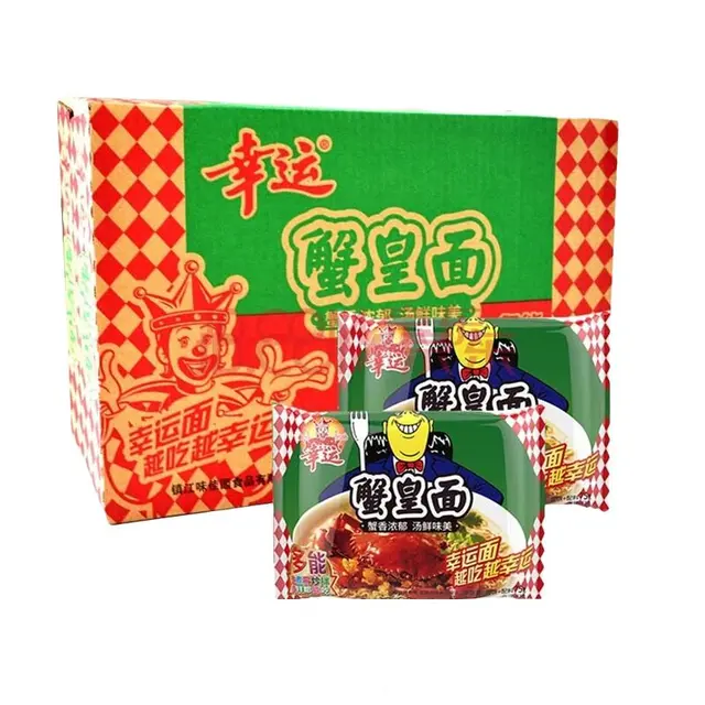 幸运  蟹皇面 75g*5袋