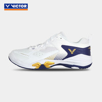 威克多(VICTOR)胜利羽毛球鞋男女专业防滑减震抗扭包裹P9200cHP P9200cHP /AB白蓝色 39.5 (250mm)