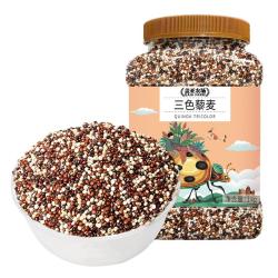 盖亚农场 三色藜麦2斤（藜麦米 杂粮饭 大米伴侣 粥饭搭档）罐装 三色藜麦1kg