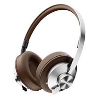 iKF Metal主动降噪头戴式蓝牙耳机 52dB无线降噪耳机 HiFi高清音质FPS游戏低延迟耳麦 星光棕