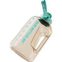 BOTTLED JOY吨吨桶PPSU水杯运动水壶大容量便携吨吨杯带绳奶瓶材质1.5L蓝色 1.5L蓝色盖