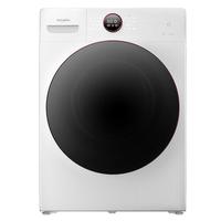 惠而浦（Whirlpool）10KG滚筒洗衣机全自动家用 蒸汽除皱羊毛洗 高温除菌螨 直驱变频帝王H风尚ETWFD427220SRW冰川白