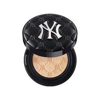 MLB高街黑老花气垫#1N象牙白适合自然偏白肤色奶油肌遮瑕干皮BB霜