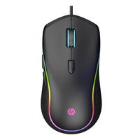 HP 惠普 G1 有线鼠标 4200DPI RGB 磨砂黑