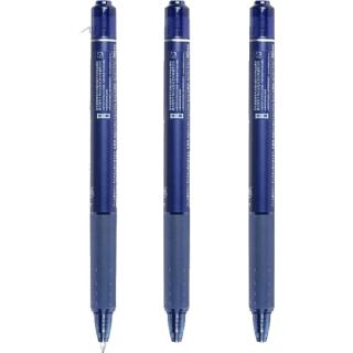 百乐 LFBK-23EF 可擦按动中性笔 蓝黑色 0.5mm 5支装