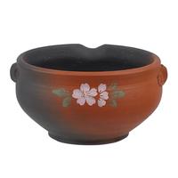 美浓烧(Mino Yaki)日本九谷烧日式樱花绘陶瓷茶具套装家用功夫茶具公道杯 玉光樱花红泥分茶器
