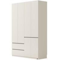 全友家居 大衣柜卧室现代简约衣服收纳储物柜子挂衣橱靠墙家用