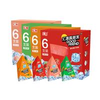 汇源 真朋友果味果汁饮料60ml*24支装混合口味冰爽冰沙风味冰棒 60ml*6支*4盒（混合口味）