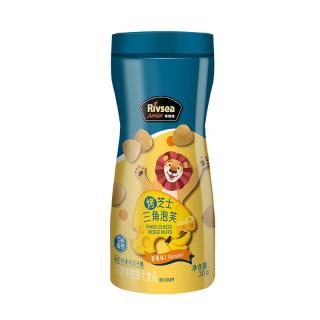 禾泱泱 宝宝零食  烤芝士三角泡芙-香蕉味/30g