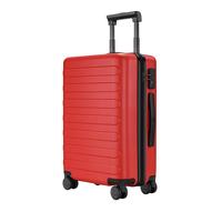 NINETYGO 90分 七道杠系列 PC拉杆箱 珊瑚红 20英寸