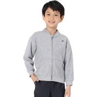 DECATHLON 迪卡侬 MH120 男女童通用立领摇粒绒外套 8569009 新款 远山灰 110cm