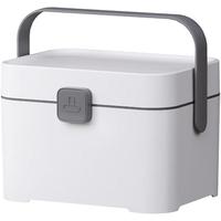 BEiSHAN 北杉 药箱家用大容量医疗箱多功能急救箱应急手提药品整理收纳箱药盒 浅绿色