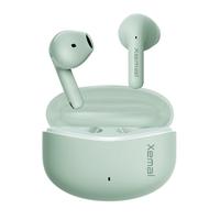 EDIFIER 漫步者 声迈XS1 半入耳式真无线降噪蓝牙耳机 青绿色