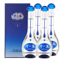 PLUS会员：洋河 梦之蓝M3 45度 500ml*4 整箱装 绵柔浓香型白酒