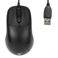 LiSheng 力胜 OP-300C 有线鼠标 1000DPI 黑色