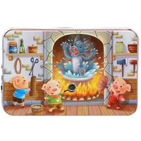 拥抱熊 xhn 故事拼图-挖土车 60片