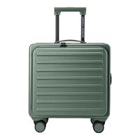 美旅 箱包拉杆箱方糖箱男女旅行箱短途箱铝框16英寸商务行李箱ND3芥末绿