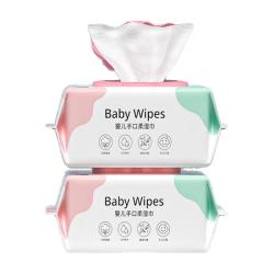 超亚医药 超亚婴童湿巾EDL纯水清洁湿纸巾便携湿巾口手婴儿童手口湿巾  80抽3包