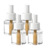 彩虹电热蚊香液(灭蚊液)套装无味驱蚊电蚊香液家用温和(灭蚊器) 34ml*4瓶【可用180晚】