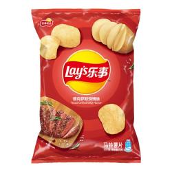 乐事 薯片 75克  德克萨斯烧烤味 多口味任选