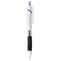 三菱(三菱铅笔 uni)JETSTREAM系列按动原子笔SXN-150 顺滑办公用圆珠笔0.5mm 白杆蓝芯 5支装