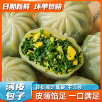 华豫满仓 薄皮包子 500克*1包（约15个）